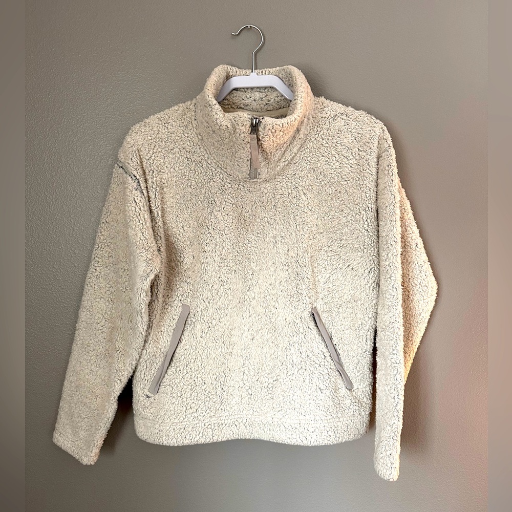 Women’s The North Face Cozy Sherpa Quarter Zip Pull Over